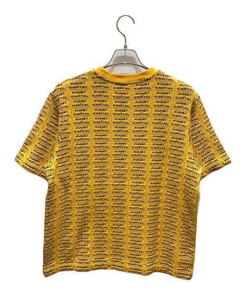 OAMC（オーエーエムシー）OAMC (オーエーエムシー) KUNST KAPITAL KNIT T-SHIRT イエロー サイズ:Mの古着・服飾アイテム