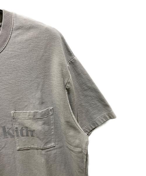 KITH（キス）KITH (キス) quinn tee　KHM031551 グレー サイズ:Lの古着・服飾アイテム