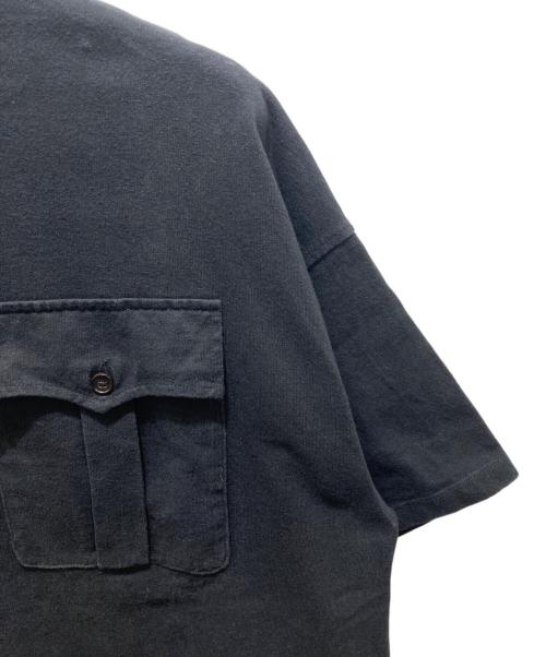 JIL SANDER（ジルサンダー）JIL SANDER (ジルサンダー) POCKET DETAIL TEE　JSMR707012 ブラック サイズ:Sの古着・服飾アイテム
