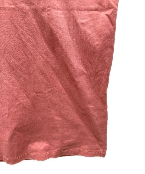 WOO YOUNG MI（ウーヨンミ）WOO YOUNG MI (ウーヨンミ) ロゴ刺繍プリントTシャツ ピンク サイズ:44の古着・服飾アイテム