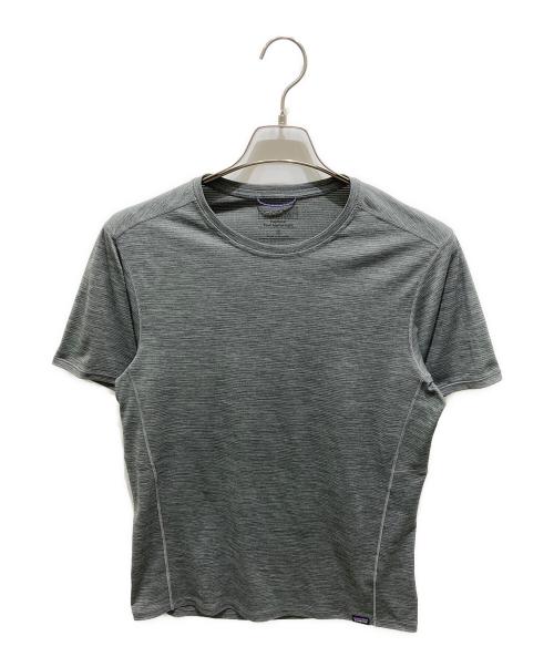 Patagonia（パタゴニア）Patagonia (パタゴニア) キャプリーン・クール・ライトウェイト・シャツ グレー サイズ:Sの古着・服飾アイテム