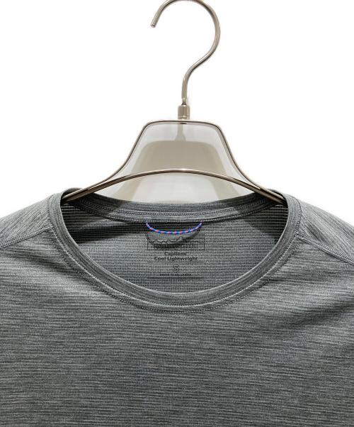 Patagonia（パタゴニア）Patagonia (パタゴニア) キャプリーン・クール・ライトウェイト・シャツ グレー サイズ:Sの古着・服飾アイテム