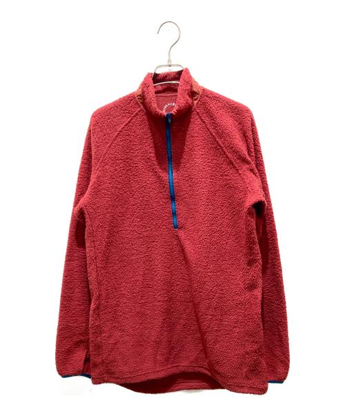 山と道（ヤマトミチ）山と道 (ヤマトミチ) active pullover レッド サイズ:Mの古着・服飾アイテム