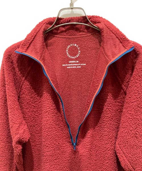 山と道（ヤマトミチ）山と道 (ヤマトミチ) active pullover レッド サイズ:Mの古着・服飾アイテム