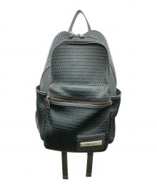 qbag paris（キューバッグ パリ）の古着「メッシュリュック」｜グレー