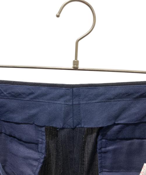 COMME des GARCONS HOMME（コムデギャルソン オム）COMME des GARCONS HOMME (コムデギャルソン オム) ストライプセットアップスーツ ネイビー サイズ:Mの古着・服飾アイテム