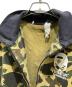 中古・古着 A BATHING APE (ア ベイシング エイプ) SOCCER 1ST CAMO ZIP SWEAT カーキ サイズ:Ⅼ：10000円