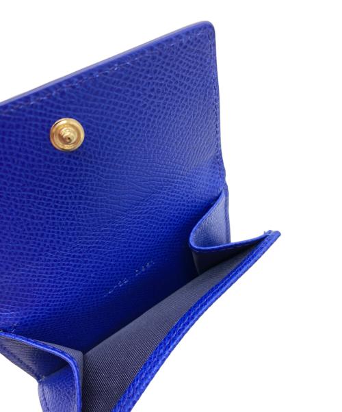 Salvatore Ferragamo（サルヴァトーレ フェラガモ）Salvatore Ferragamo (サルヴァトーレ フェラガモ) 3つ折り財布　JL-22 D951 ブルーの古着・服飾アイテム