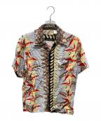 Sun Surfサンサーフ）の古着「アロハシャツ　CMサントリーザ・カクテルバー」｜ラベンダー