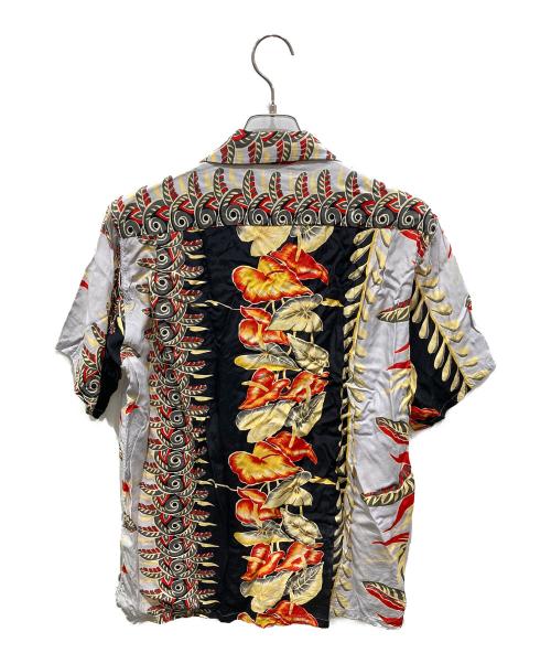 Sun Surf（サンサーフ）Sun Surf (サンサーフ) アロハシャツ　CMサントリーザ・カクテルバー ラベンダー サイズ:Lの古着・服飾アイテム