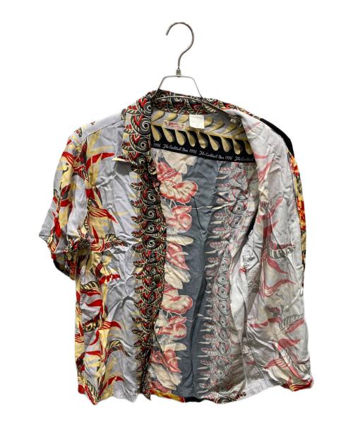 Sun Surf（サンサーフ）Sun Surf (サンサーフ) アロハシャツ　CMサントリーザ・カクテルバー ラベンダー サイズ:Lの古着・服飾アイテム