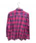ISSEY MIYAKE COTTON LABEL (イッセイミヤケ コットンレーベル) チェックシャツ パープル サイズ:記載無しの為実寸参照：7000円