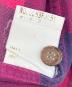 中古・古着 ISSEY MIYAKE COTTON LABEL (イッセイミヤケ コットンレーベル) チェックシャツ パープル サイズ:記載無しの為実寸参照：7000円