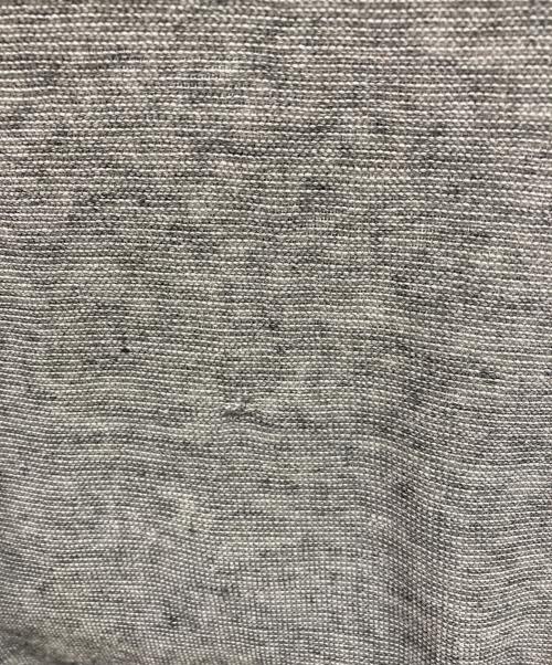 STONE ISLAND（ストーンアイランド）STONE ISLAND (ストーンアイランド) リネン混半袖Tシャツ　STONE ISLAND COMPACT グレー サイズ:Lの古着・服飾アイテム