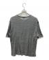 STONE ISLAND (ストーンアイランド) リネン混半袖Tシャツ　STONE ISLAND COMPACT グレー サイズ:L：9000円