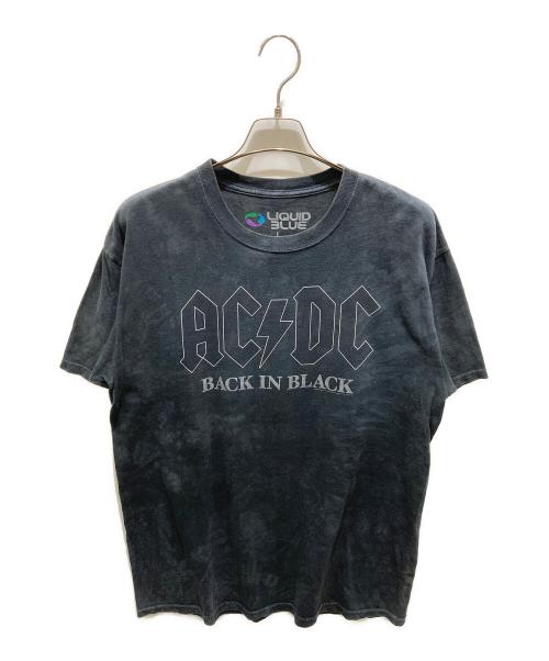 LIQUID BLUE（リキッドブルー）LIQUID BLUE (リキッドブルー) プリントTシャツ グレー サイズ:Lの古着・服飾アイテム