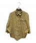 BURBERRY BLUE LABEL（バーバリーロンドンブルーレーベル）の古着「チェックシャツ」｜イエロー
