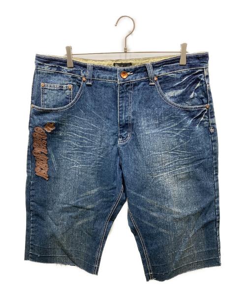 SEAN JOHN（ショーンジョン）SEAN JOHN (ショーンジョン) デニムハーフパンツ　Y2K B-BOY インディゴ サイズ:40の古着・服飾アイテム