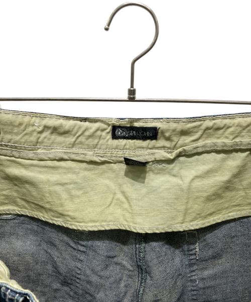 SEAN JOHN（ショーンジョン）SEAN JOHN (ショーンジョン) デニムハーフパンツ　Y2K B-BOY インディゴ サイズ:40の古着・服飾アイテム