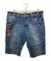 SEAN JOHN（ショーンジョン）の古着「デニムハーフパンツ　Y2K B-BOY」｜インディゴ