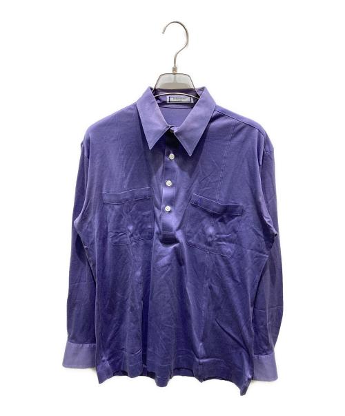 Yves Saint Laurent（イヴサンローラン）Yves Saint Laurent (イヴサンローラン) ポロシャツ パープル サイズ:Mの古着・服飾アイテム