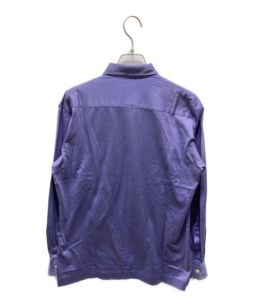 Yves Saint Laurent（イヴサンローラン）Yves Saint Laurent (イヴサンローラン) ポロシャツ パープル サイズ:Mの古着・服飾アイテム