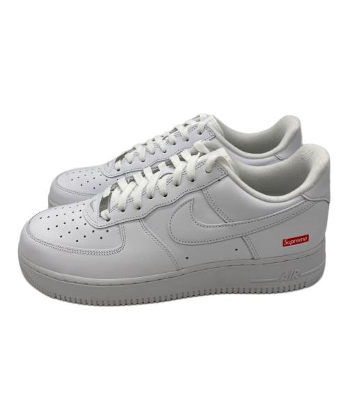 NIKE（ナイキ）NIKE (ナイキ) SUPREME (シュプリーム) ローカットスニーカー　AIR FORCE1 LOW　CU9225-100 ホワイト サイズ:29の古着・服飾アイテム