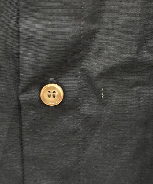 BLACK BRICK（ブラックブリック）BLACK BRICK (ブラックブリック) Air Hybrid Merino Band Collar Shirt ネイビー サイズ:Sの古着・服飾アイテム