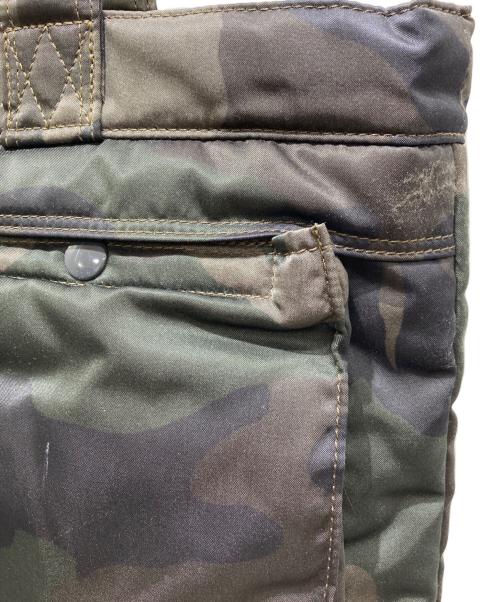 PORTER（ポーター）PORTER (ポーター) 迷彩タンカートートバッグ カーキの古着・服飾アイテム
