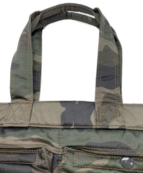 PORTER（ポーター）PORTER (ポーター) 迷彩タンカートートバッグ カーキの古着・服飾アイテム