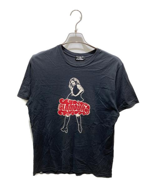Hysteric Glamour（ヒステリックグラマー）Hysteric Glamour (ヒステリックグラマー) VIXEN GIRL TEE ブラック サイズ:Lの古着・服飾アイテム