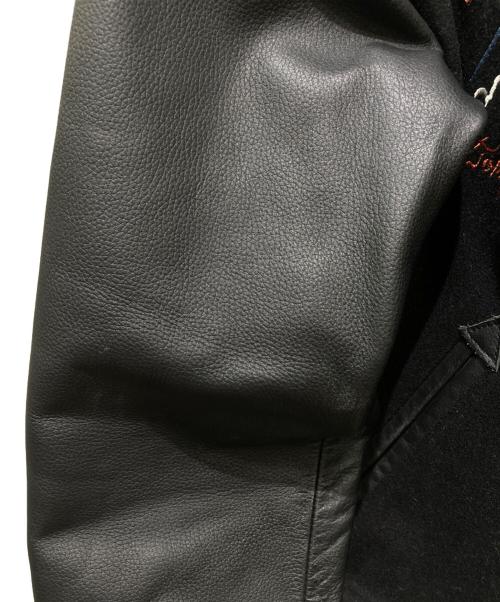 AVIREX（アヴィレックス）AVIREX (アヴィレックス) U.S.N. TOUR STADIUM JACKETS ブラック サイズ:Mの古着・服飾アイテム