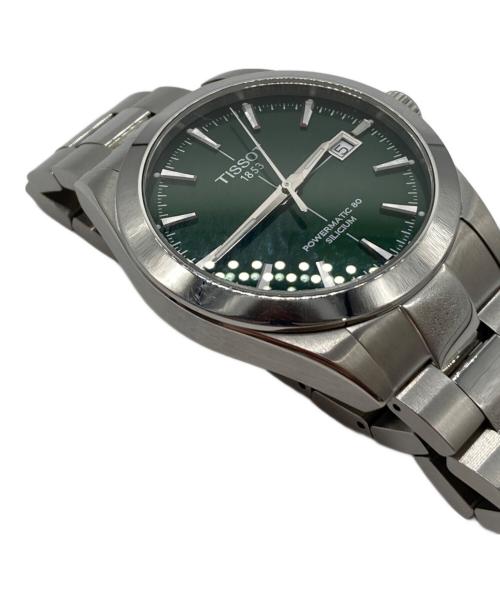 TISSOT（ティソ）TISSOT (ティソ) Gentleman Powermatic 80 グリーンの古着・服飾アイテム