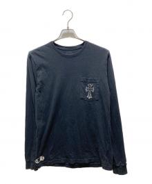 CHROME HEARTS（クロムハーツ）の古着「ロングスリーブカットソー　2212-304-0174」｜ブラック