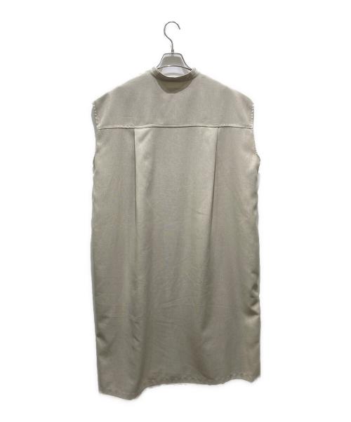 quaranciel（カランシエル）quaranciel (カランシエル) フレンチスリーブカフタンワンピース　614-92-0001 ベージュ サイズ:Fの古着・服飾アイテム