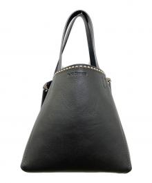 J&M DAVIDSON（ジェイ＆エム デヴィッドソン）の古着「MINI BELLE WITH STUDS」｜ブラック