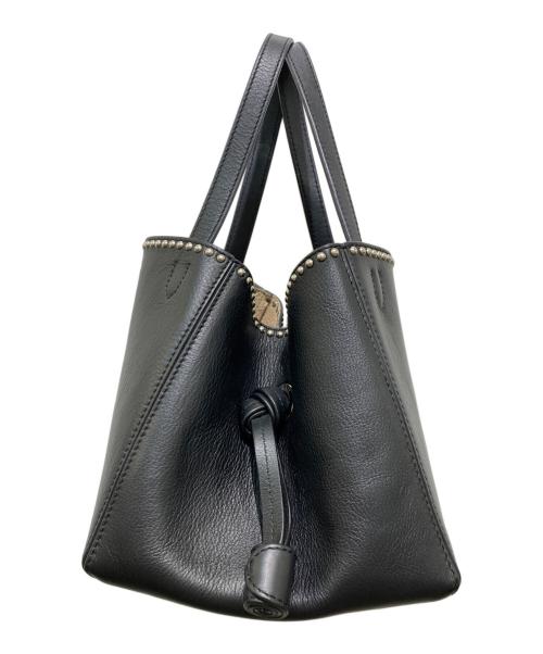 J&M DAVIDSON（ジェイ＆エム デヴィッドソン）J&M DAVIDSON (ジェイ＆エム デヴィッドソン) MINI BELLE WITH STUDS ブラックの古着・服飾アイテム