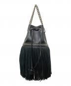 J&M DAVIDSONジェイ＆エム デヴィッドソン）の古着「FRINGE CARNIVAL M」｜ブラック