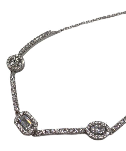 MICHAEL KORS（マイケル・コース）MICHAEL KORS (マイケルコース) パヴェ プレシャス メタルプレート スターリング シルバー ブレスレットの古着・服飾アイテム