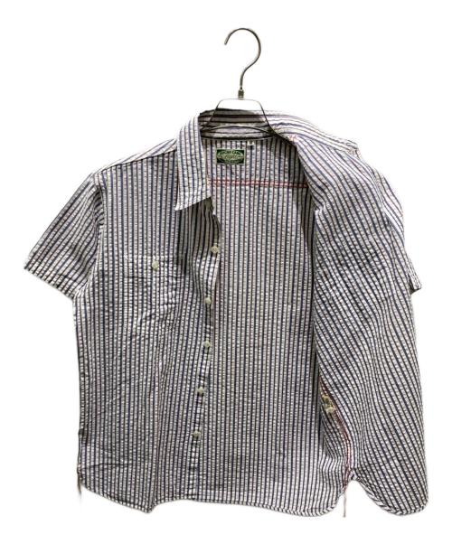 SUGAR CANE（シュガーケーン）SUGAR CANE (シュガーケーン) 半袖シャツ ホワイト サイズ:Mの古着・服飾アイテム