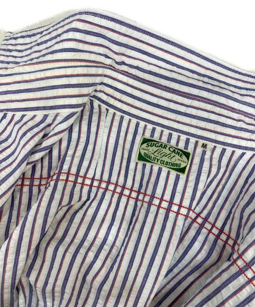 SUGAR CANE（シュガーケーン）SUGAR CANE (シュガーケーン) 半袖シャツ ホワイト サイズ:Mの古着・服飾アイテム