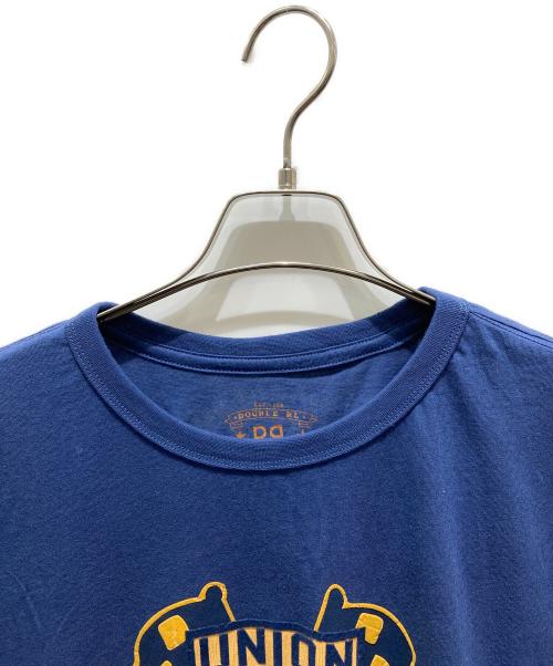 RRL（ダブルアールエル）RRL (ダブルアールエル) Jersey Graphic T-shirt ネイビー サイズ:L 未使用品の古着・服飾アイテム
