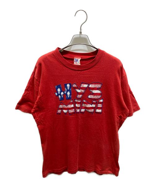 HYSTERIC MINI（ヒステリックミニ）HYSTERIC MINI (ヒステリックミニ) プリントTシャツ レッド サイズ:Ｍの古着・服飾アイテム