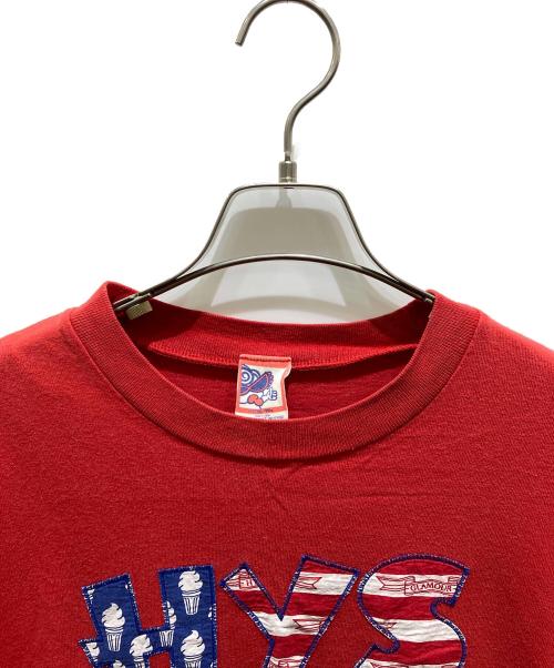 HYSTERIC MINI（ヒステリックミニ）HYSTERIC MINI (ヒステリックミニ) プリントTシャツ レッド サイズ:Ｍの古着・服飾アイテム