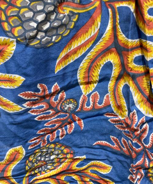 PINEAPPLE JUICE（パインアップル ジュース）PINEAPPLE JUICE (パインアップル ジュース) アロハシャツ ブルー サイズ:Mの古着・服飾アイテム