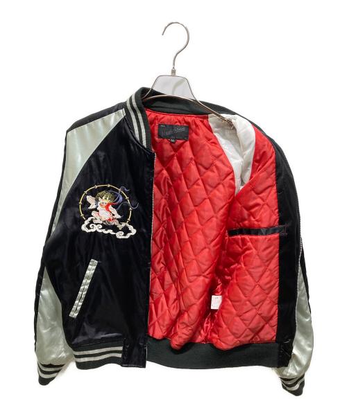 hoshihime（ホシヒメ）hoshihime (ホシヒメ) スカジャン ブラック サイズ:LLの古着・服飾アイテム