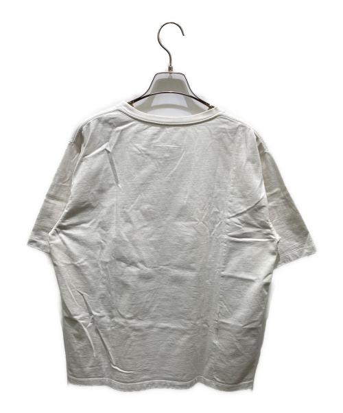 MM6 Maison Margiela（エムエムシックスメゾンマルジェラ）MM6 Maison Margiela (エムエムシックスメゾンマルジェラ) プリントTシャツ　S52GC0075 ホワイト サイズ:1の古着・服飾アイテム