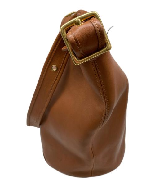 COACH（コーチ）COACH (コーチ) バケツ型ショルダーバッグ ブラウンの古着・服飾アイテム