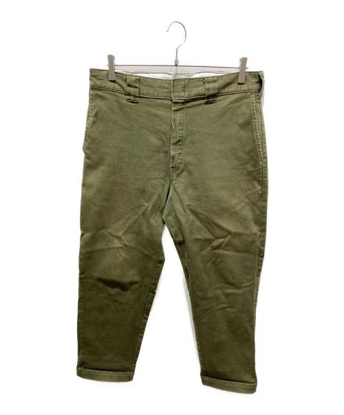 Dickies（ディッキーズ）Dickies (ディッキーズ) RHC Ron Herman (アールエイチシー ロンハーマン) Stretch Cotton Slim Pants グリーン サイズ:34の古着・服飾アイテム