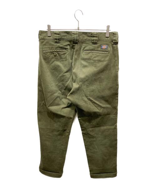 Dickies（ディッキーズ）Dickies (ディッキーズ) RHC Ron Herman (アールエイチシー ロンハーマン) Stretch Cotton Slim Pants グリーン サイズ:34の古着・服飾アイテム